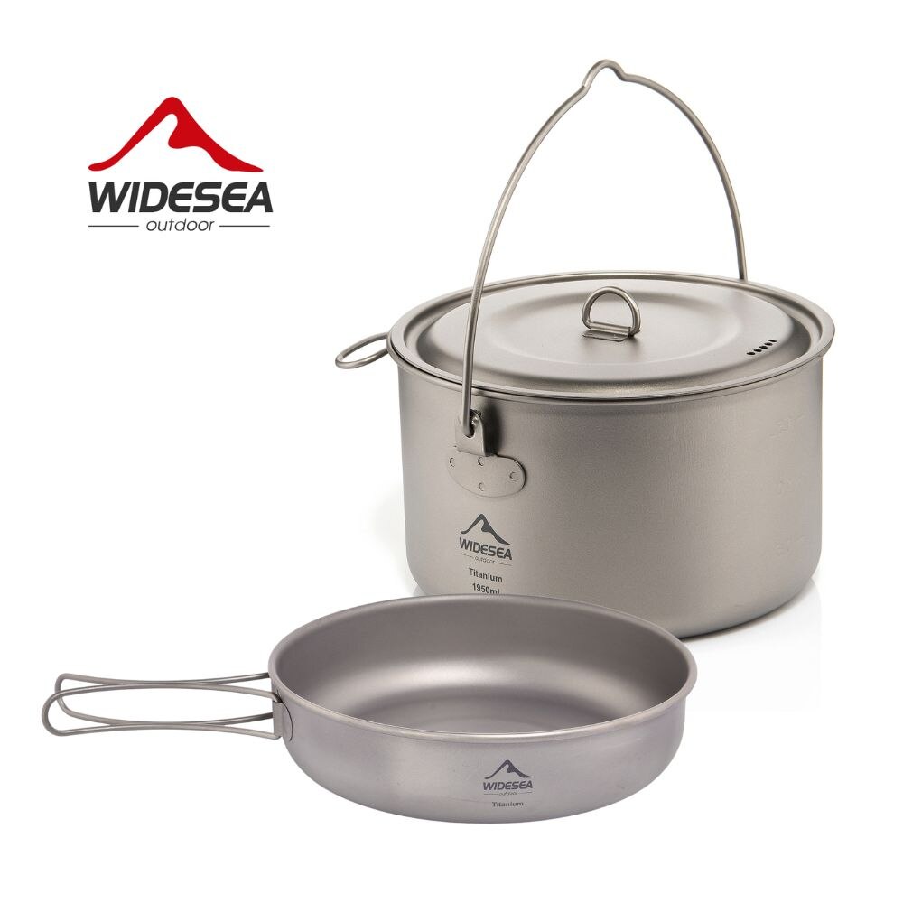 Paella Pan Steel - Widesea Stoviglie da campeggio Set di