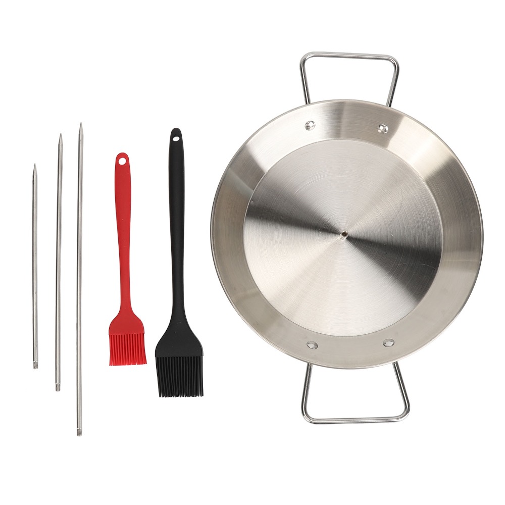 Set di Spiedini Verticali in A - Paella Pan Steel recensione e prezzo